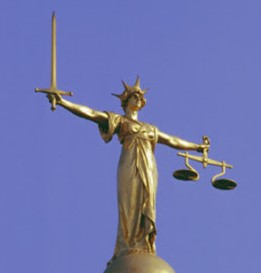 Picture of the scales of justice