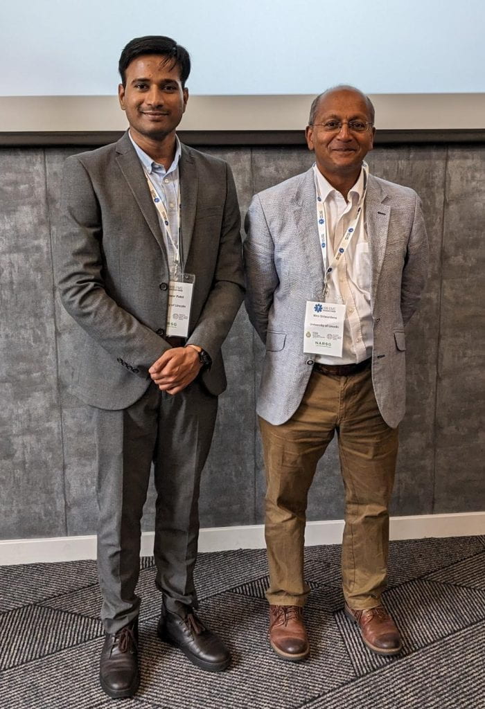 Prof Niro Siriwardena and Dr Gupteswar Patel